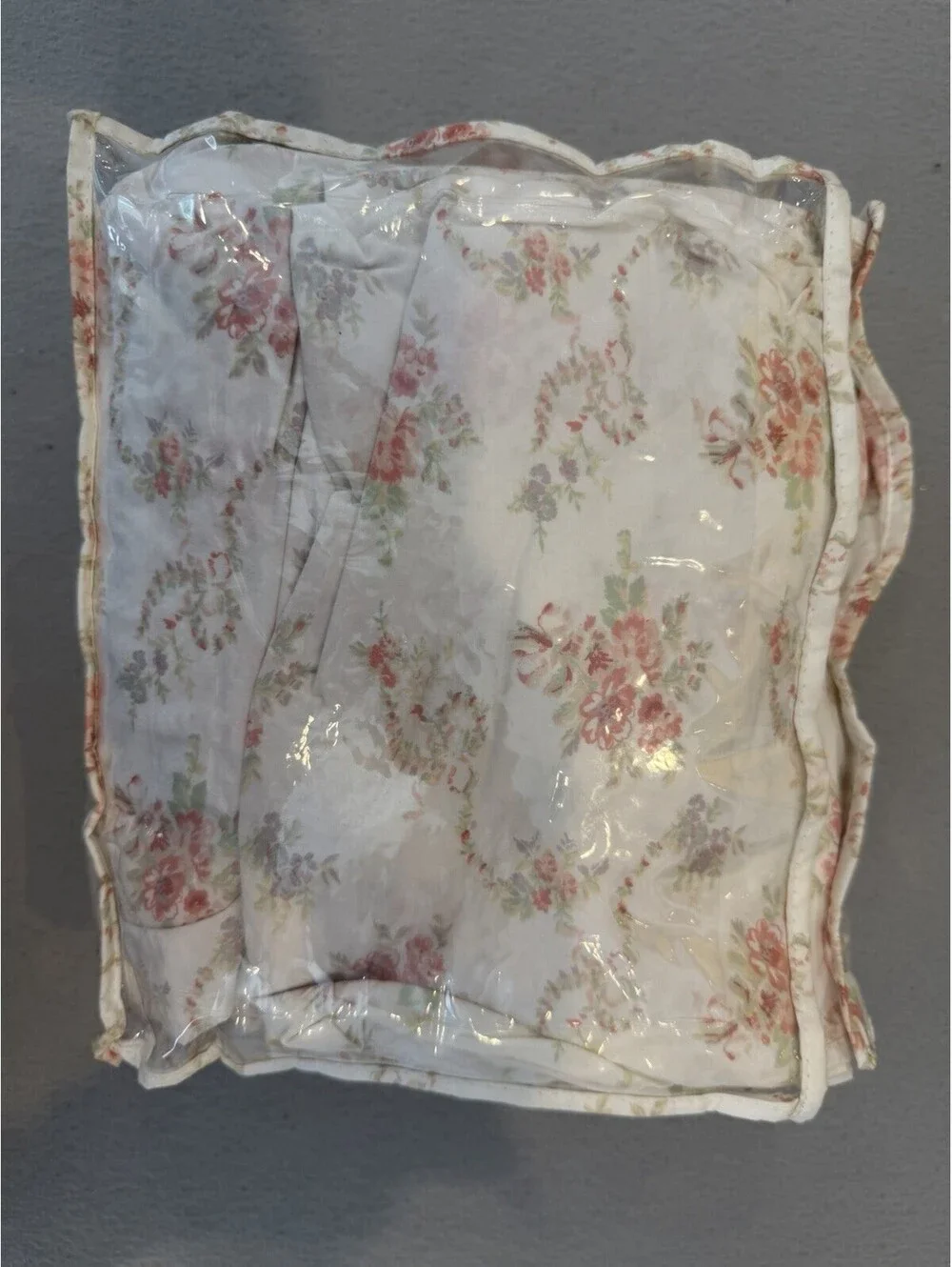Rachel Ashwell The Farmhouse  Shabby Chic Floral Queen Sheets 4pc Set EUC